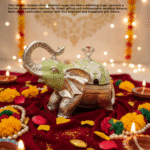 German silver elephant sugar pot - festive gifting ideas