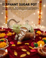 German silver elephant sugar pot - festive gifting ideas